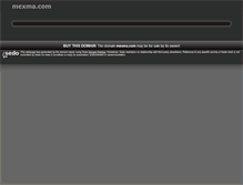 Tablet Screenshot of mexma.com